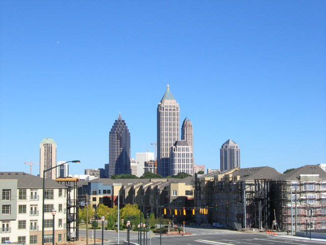 Midtown skyline from Atlantic Station.