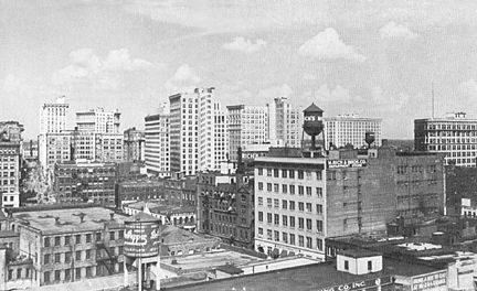 Atlanta Skyline 1935