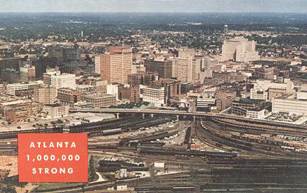 Atlanta Skyline 1960